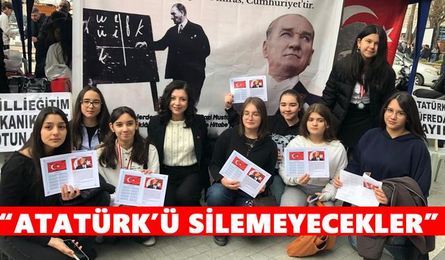 CHP Nazilli’den Atatürk’süz karneye tepki