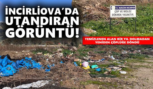 İncirliova’da utandıran görüntü!