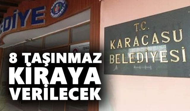 Karacasu'da ihale zamanı