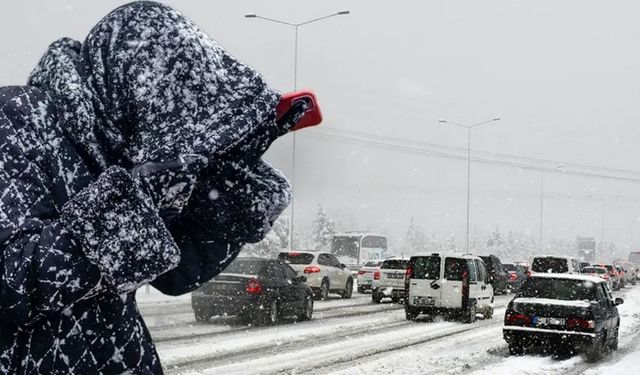 Meteoroloji 48 il için uyarı verdi! İşte kar yağışının başlayacağı iller