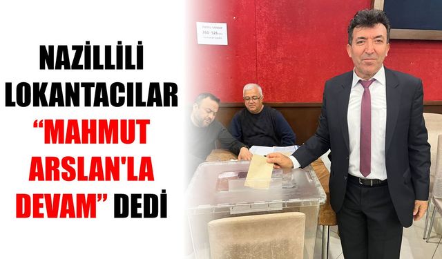 Nazilli'de 12 yıllık başkan güven tazeledi