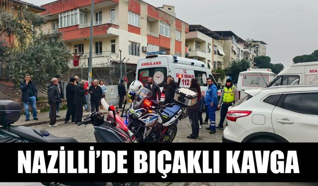 Nazilli'de bıçaklı kavga: Husumetlisini kahvehanede bıçakladı