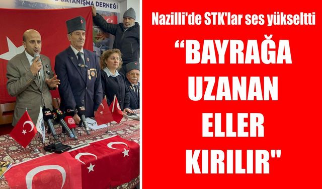Nazilli'de STK'lar ses yükseltti