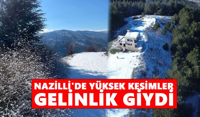 Nazilli'de yüksek kesimler gelinlik giydi