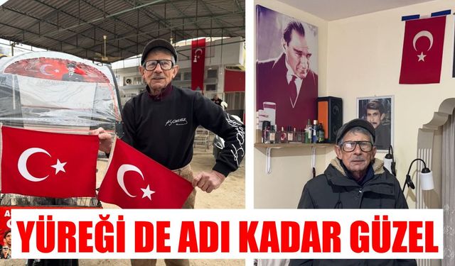 Nazilli’nin bayrak sevdalısı dedesi