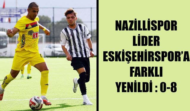 Nazillispor Pamukören'de hezimet yaşadı: 0-8