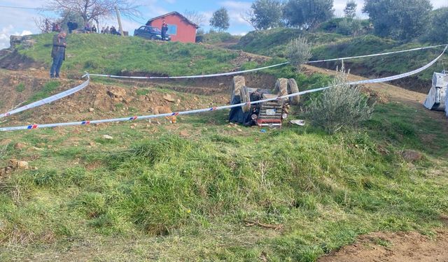 Traktörün altında kalan sürücü öldü