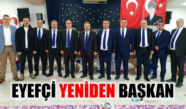 Hasan Eyefçi yeniden başkan