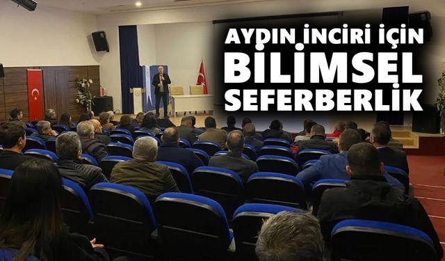 Aydın inciri için bilimsel seferberlik