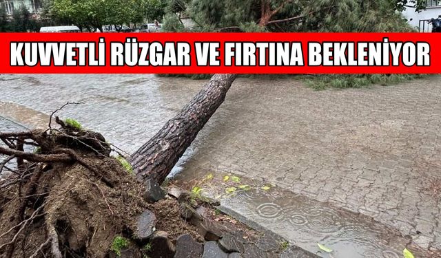 Aydın'da yaşayanlar dikkat: Kuvvetli rüzgar ve fırtına bekleniyor