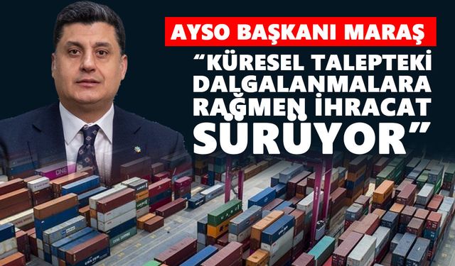 Aydın’dan Ocak’ta 156,4 milyon dolarlık ihracat