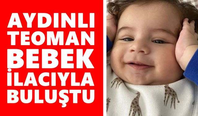 Aydınlı Teoman bebek ilacıyla buluştu