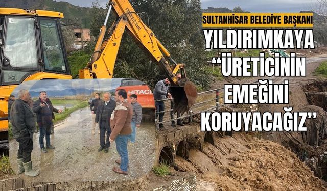 Başkan Yıldırımkaya: “Üreticinin emeğini koruyacağız”