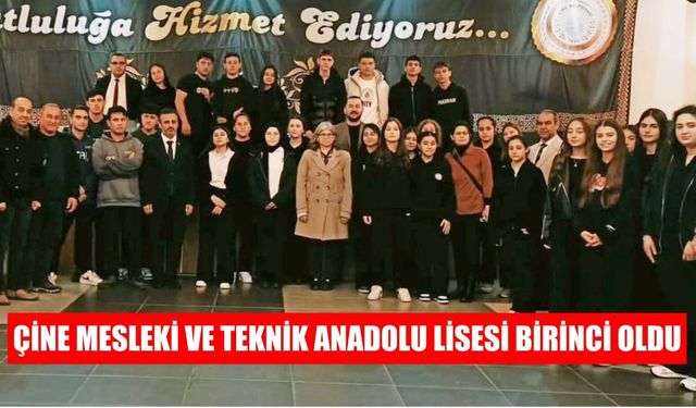 Çine’de meslek liseleri damga vurdu