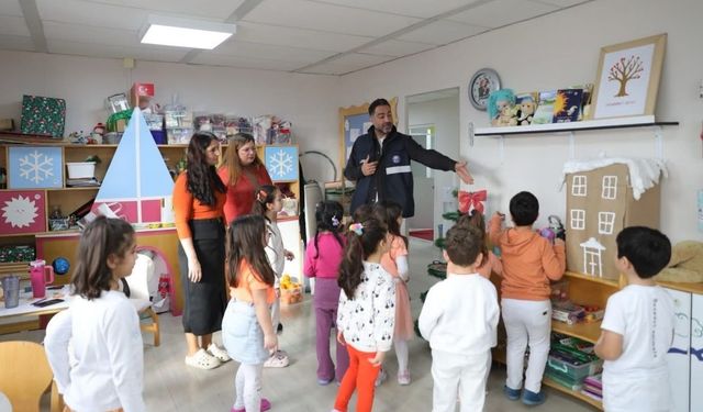 Didim Belediyesi’nden miniklere deprem farkındalığı