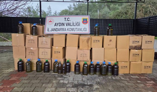 Didim’de sahte zeytinyağı operasyonu