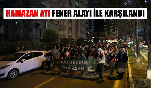 Efeler’de ramazan ayı karşılandı