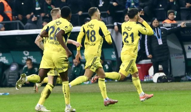 Fenerbahçe konuk olduğu Kocaelispor’u mağlup etti:2-0