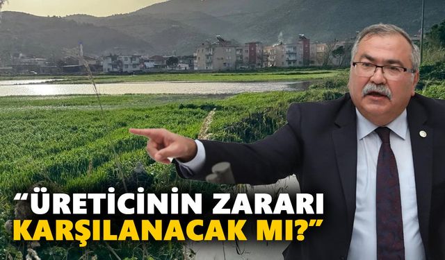 Koçarlı Ovası sular altında! CHP’li Bülbül konuyu Meclis’e taşıdı