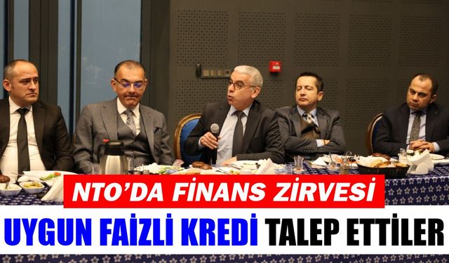 Nazilli Ticaret Odası'nda finans zirvesi