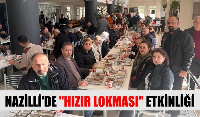 Nazilli'de "Hızır Lokması" etkinliği