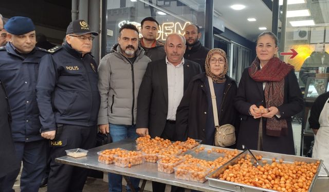 Nazilli'de Muhtar Baştan için lokma hayrı