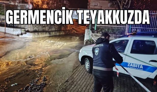 Sağanak sonrası Germencik’te teyakkuz