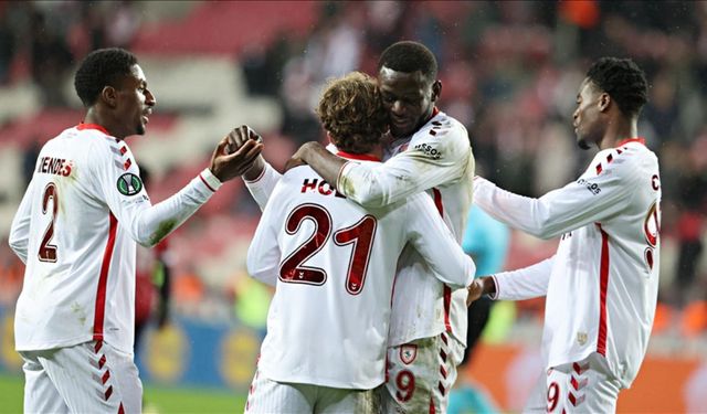 Samsunspor, son 16 turunda Rayo Vallecano ile eşleşti