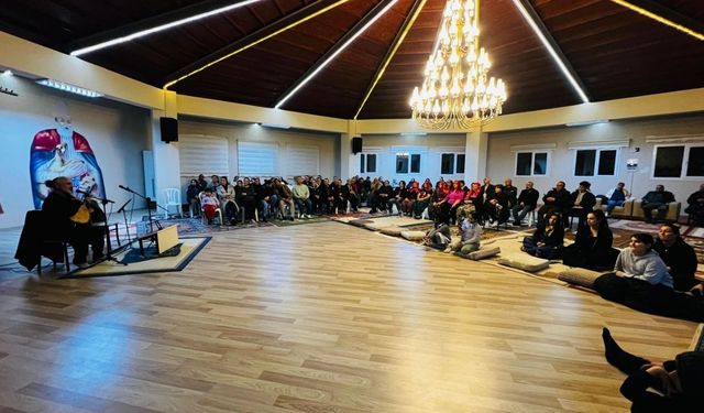 Söke’de türküler Cem Evi’nde yankılandı