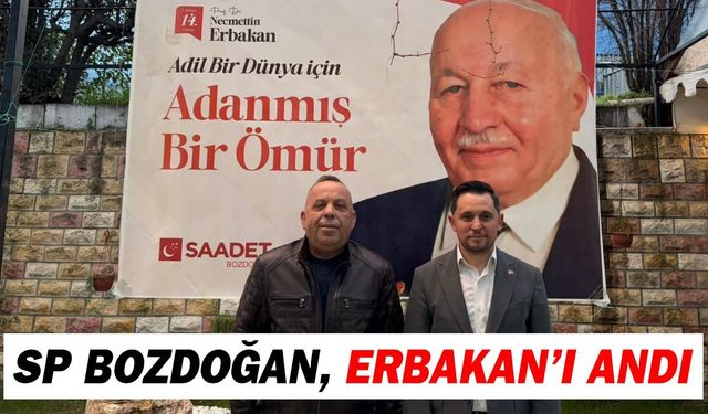 SP Bozdoğan, Erbakan'ı andı