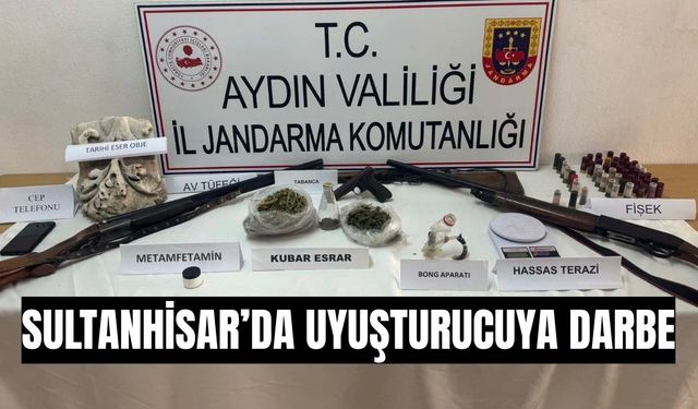 Sultanhisar’da uyuşturucuya darbe