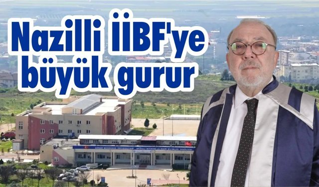 ADÜ Nazilli’de gururlandıran gelişme
