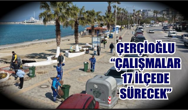 Aydın Büyükşehir’den bayram öncesi seferberlik