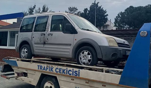 Aydın’da şaşırtan hırsızlık: Park halindeki araçtan bakın ne çaldı