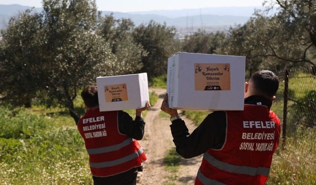Başkan Yetişkin’in “Kardeş Eli” Ramazan’da hanelere ulaşıyor
