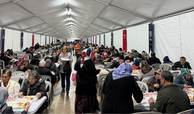 Çerçioğlu vatandaşları aynı sofrada buluşturuyor