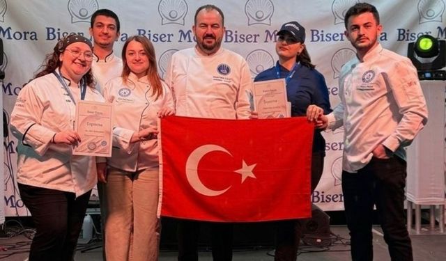 Davutlar MYO’dan Uluslararası altın başarı