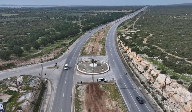 Didim Belediyesi’nden kent girişine estetik dokunuş