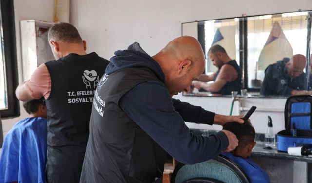 Efeler Belediyesi, bayram öncesi çocukları mutlu etti