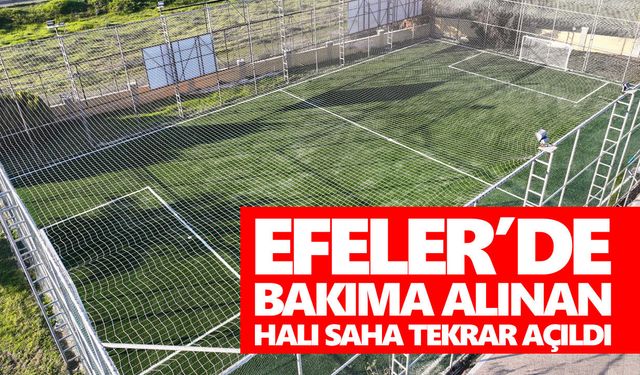 Yıllardır çürümeye terk edilmişti! Efeler’deki tesis tekrar açıldı
