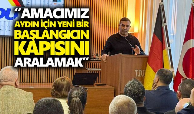 Başkan Günel, Almanya’da Aydın’ın turizm potansiyelini anlattı