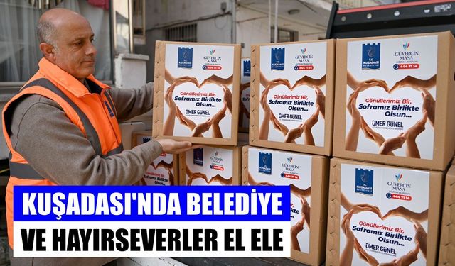 Kuşadası’nda belediye ve hayırseverler el ele