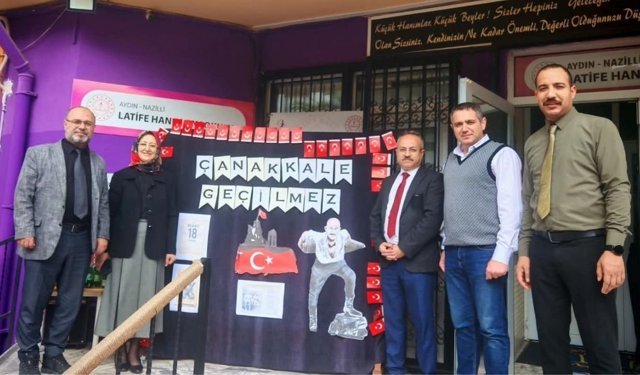 Nazilli Latife Hanım Anaokulu’nda Çanakkale Şehitleri anıldı