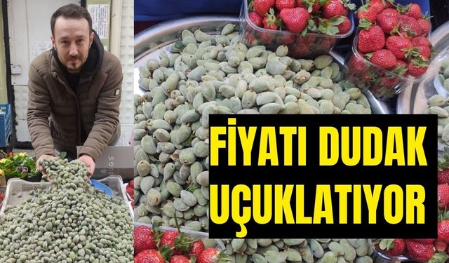 Nazilli'de çağla mevsimi başladı
