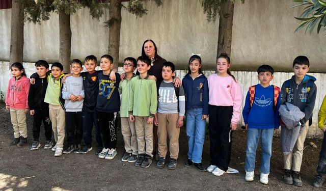 Nazilli’de öğretmene duygusal veda