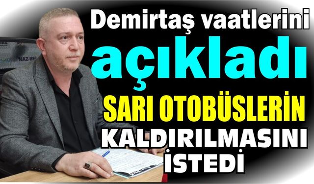 Nazilli’de şoförler sandık başına gidiyor