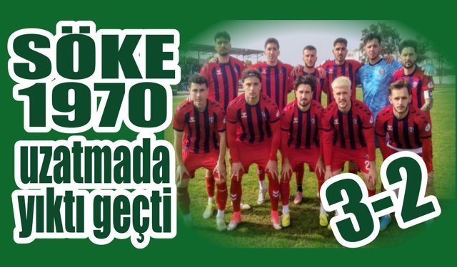 Söke 1970 deplasmanda derin nefes aldı