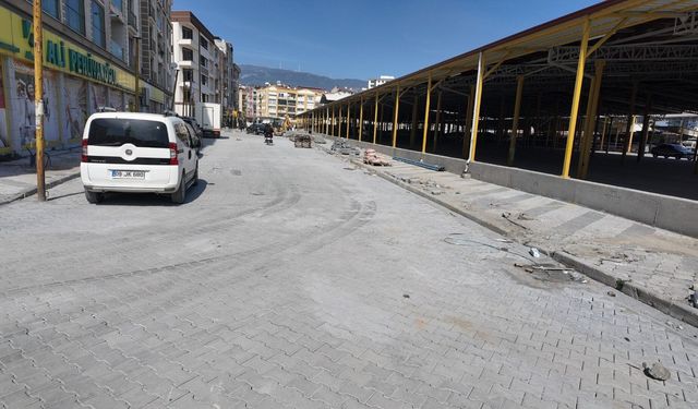 Söke Yenicami mahallesi modern görünüme kavuşuyor