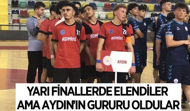 Aydın'ın gururu Adnan Menderes AİHL, yarı finalde kıl payı elendi