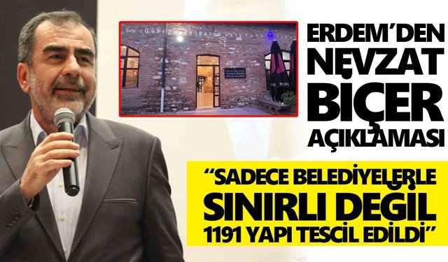 AK Parti'li Erdem’den Nevzat Biçer açıklaması